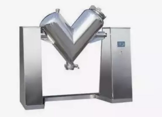 Herb SGS Belgeli için 12rpm Döner V Toz Karıştırıcı Makinesi