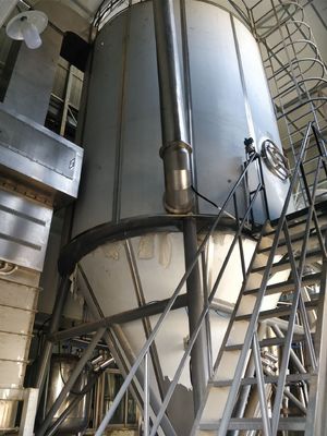 SS316L Soya / Süt Tozu Püskürtmeli Kurutma Makinesi Atomizer Tipi CE Onaylı