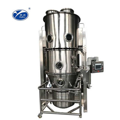 Şeker Granül için GMP 60-120kg / Toplu Dikey Akışkan Yataklı Kurutma Makinesi